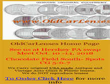 Tablet Screenshot of oldcarlenses.com